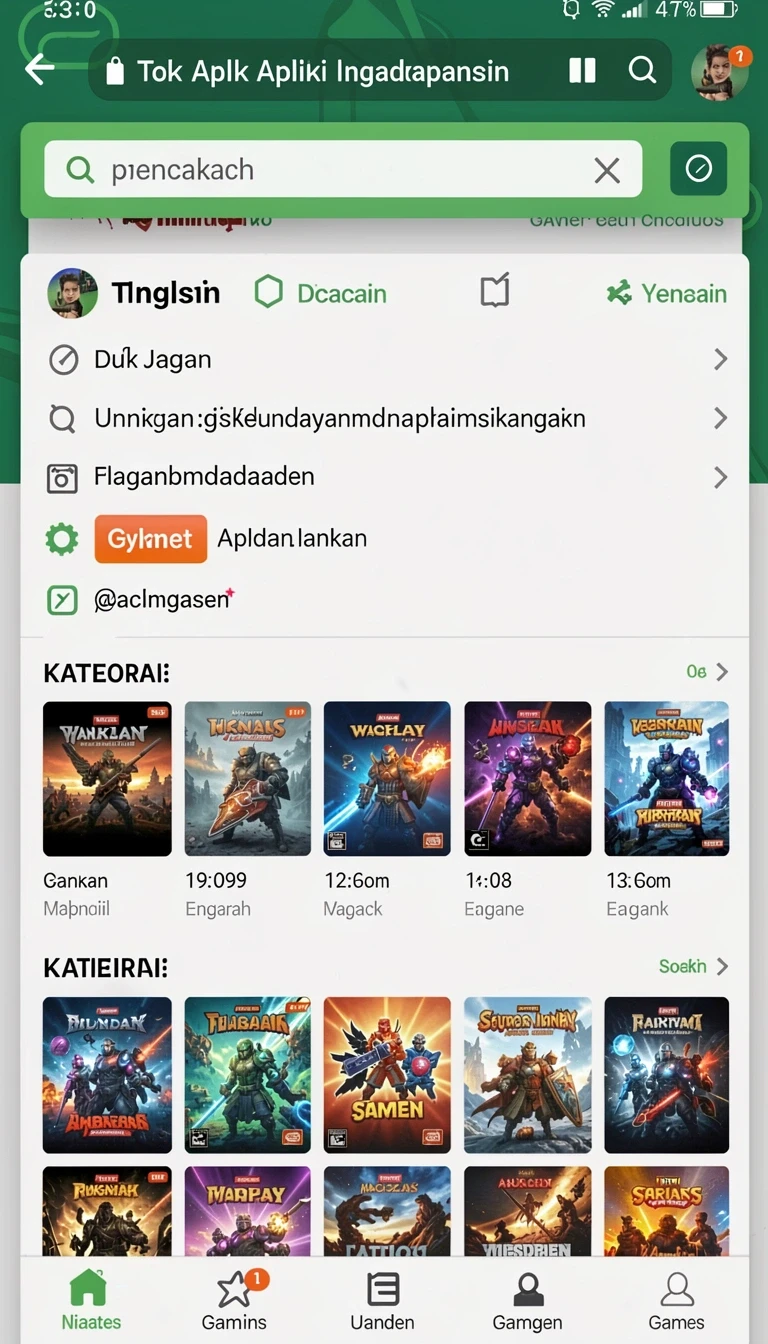 55rt - Tampilan utama 55RT yang menarik.
