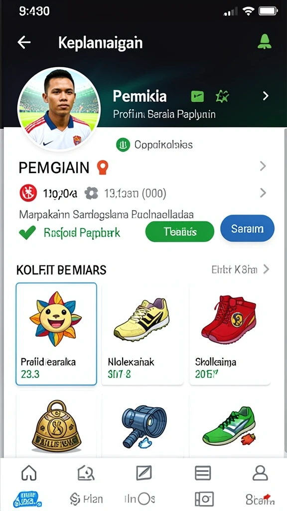 angkasa168 - Tampilan antarmuka yang intuitif dan menarik.