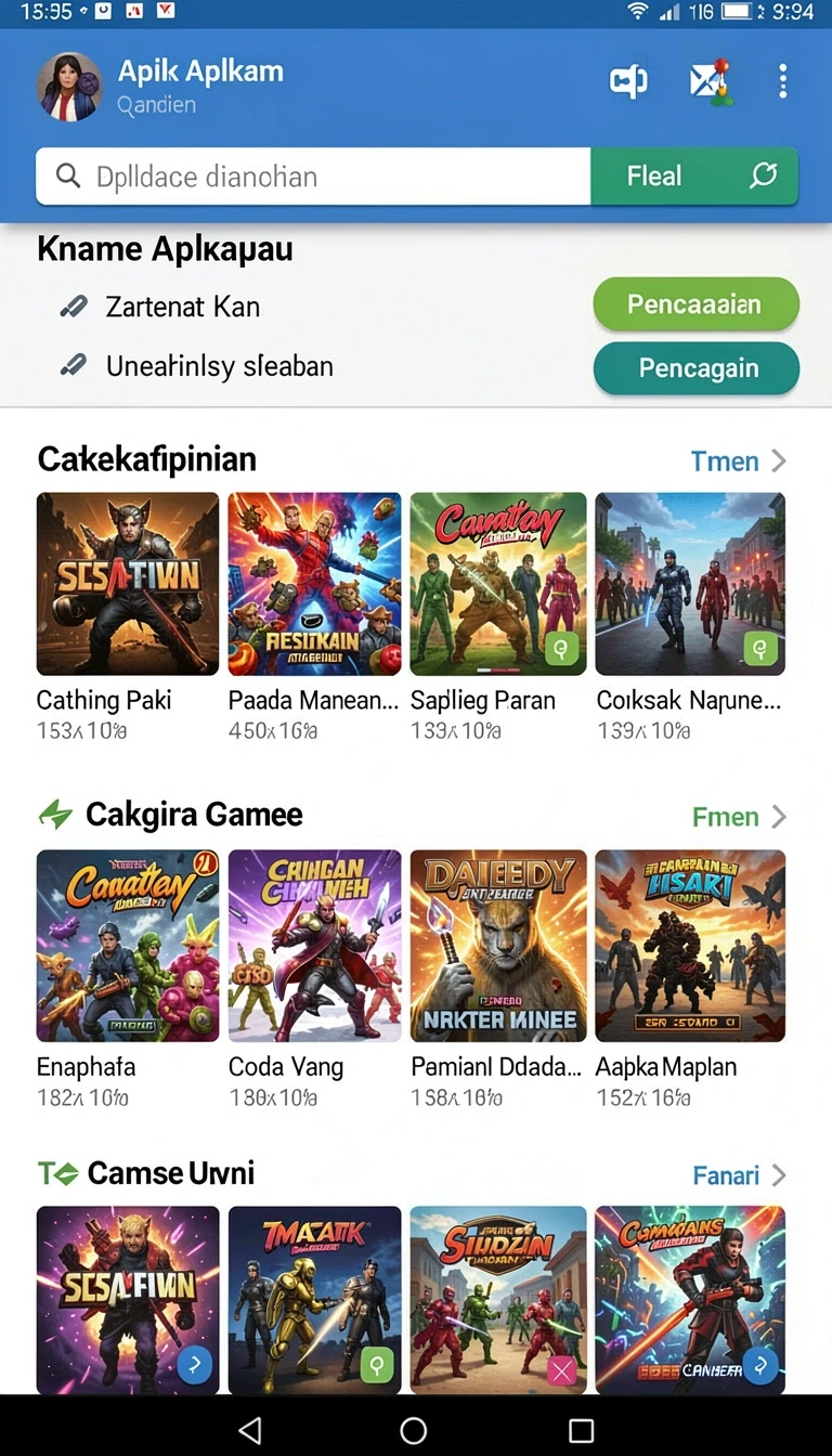 mega388 - Tampilan antarmuka yang menarik dan intuitif.