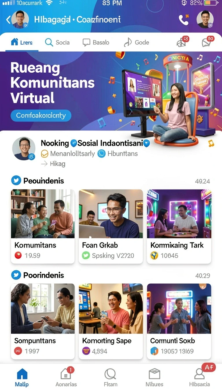pgg68 - Tampilan antarmuka pengguna yang menarik dan mudah dinavigasi.