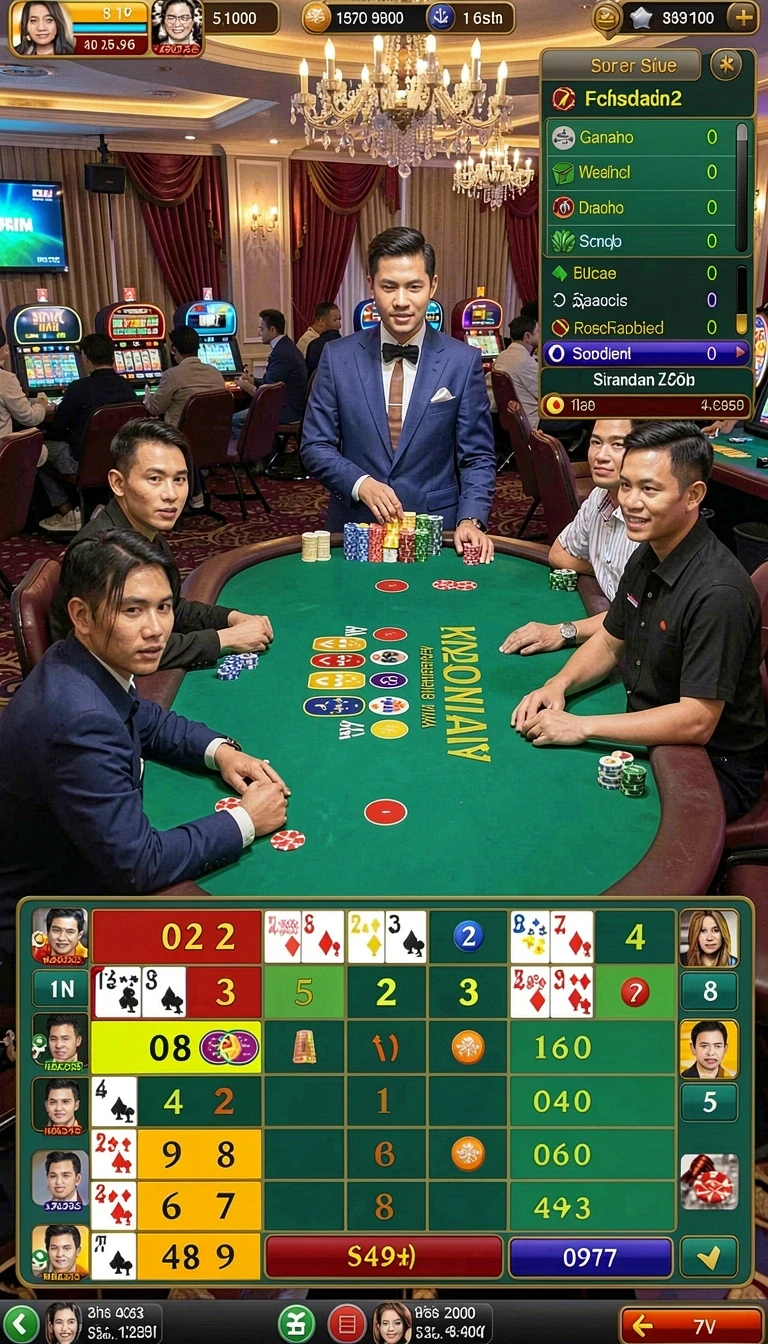 pgg68 - Karakter-karakter unik yang dapat dipilih dan disesuaikan.