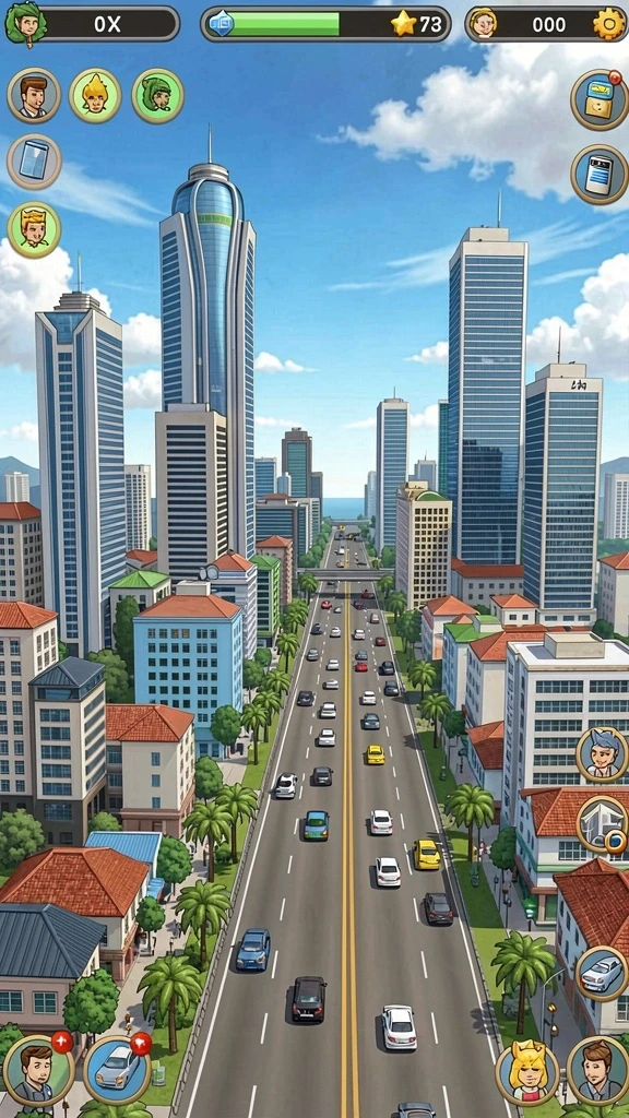 qqstar - Tampilan antarmuka yang user-friendly dan menarik.