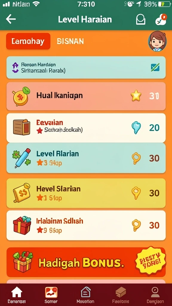 rejeki - Beragam misi dan tantangan yang mengasyikkan.
