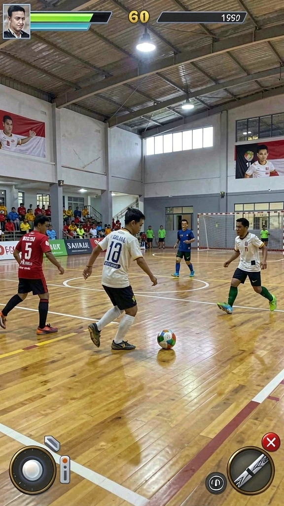 rprprp - Tampilan antarmuka utama dengan pilihan karakter.