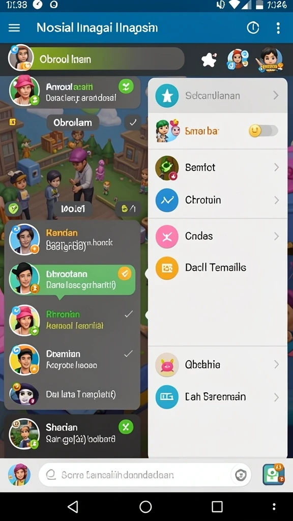 samurai555 - Tampilan antarmuka yang user-friendly dan intuitif.