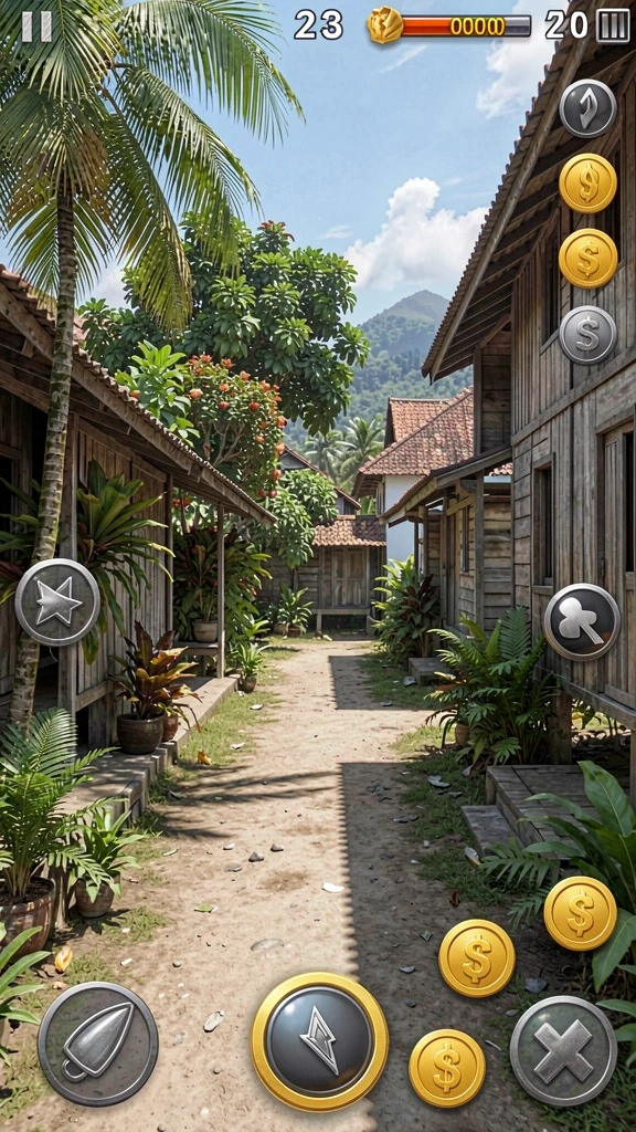 ular288 - Screenshot menunjukkan ular sedang mengumpulkan makanan.