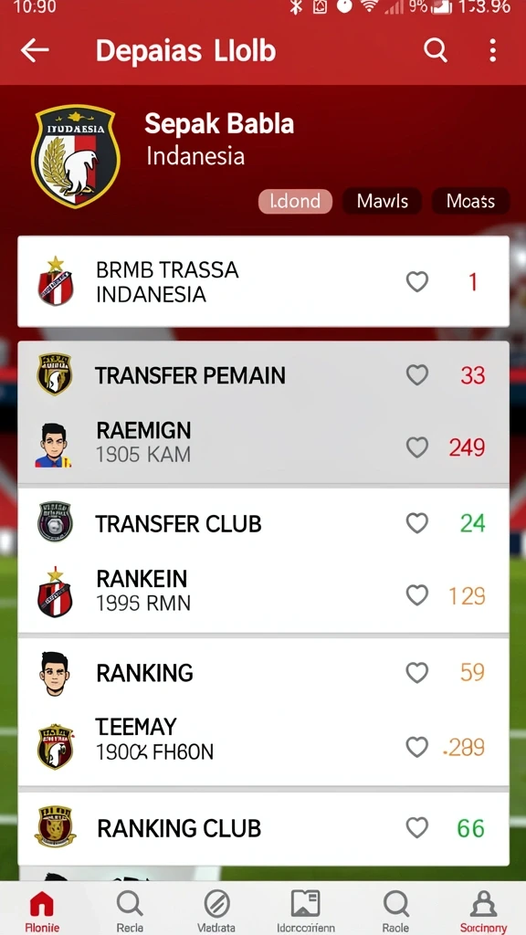 ular288 - Tampilan menu utama yang sederhana dan mudah dinavigasi.