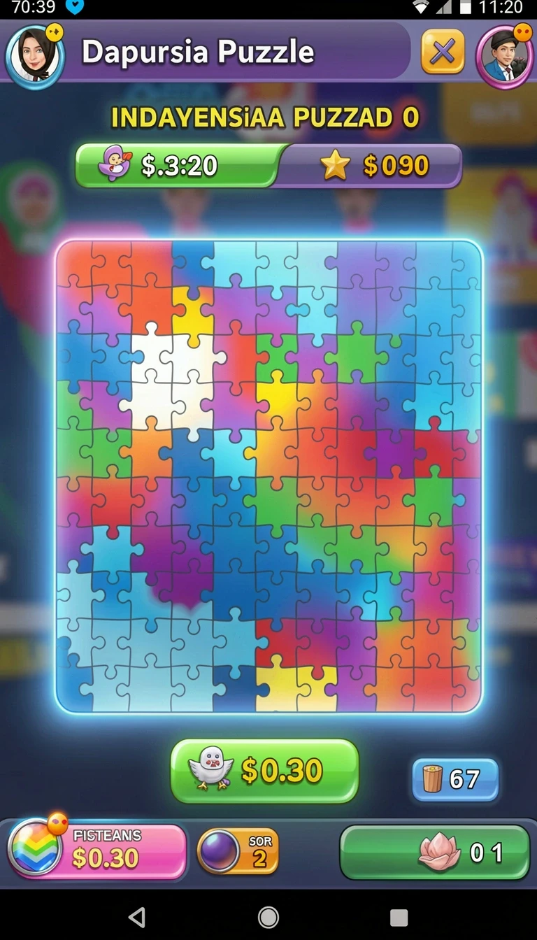 vc55 - Screenshot kedua menampilkan grafik yang memukau di level baru.