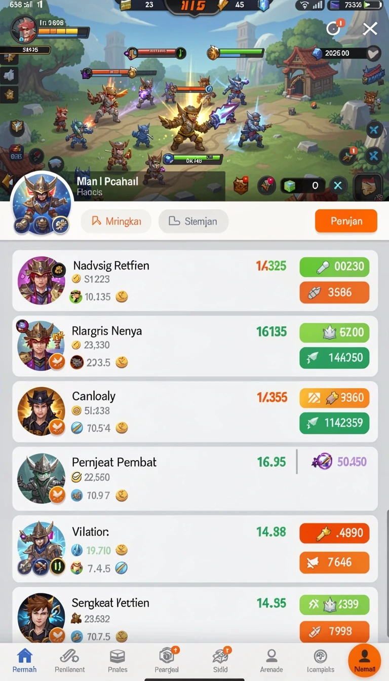 vc55 - Screenshot ketiga memperlihatkan interaksi antara pemain dalam komunitas.